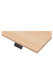 Sit/stand desk 120 x 80 cm Top oak, frame in black._
